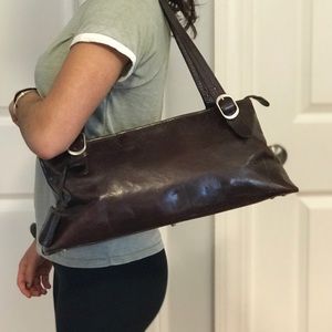 Kenneth Cole of NY vintage leather handbag